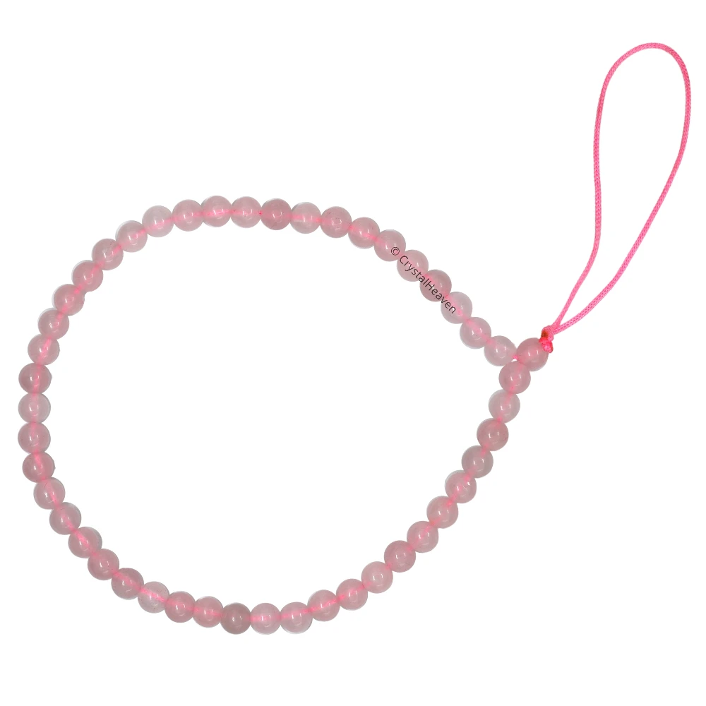 Rose Quartz Phone Charm