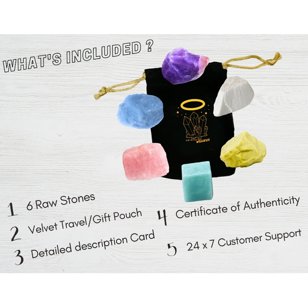 Headache Raw Crystals Set