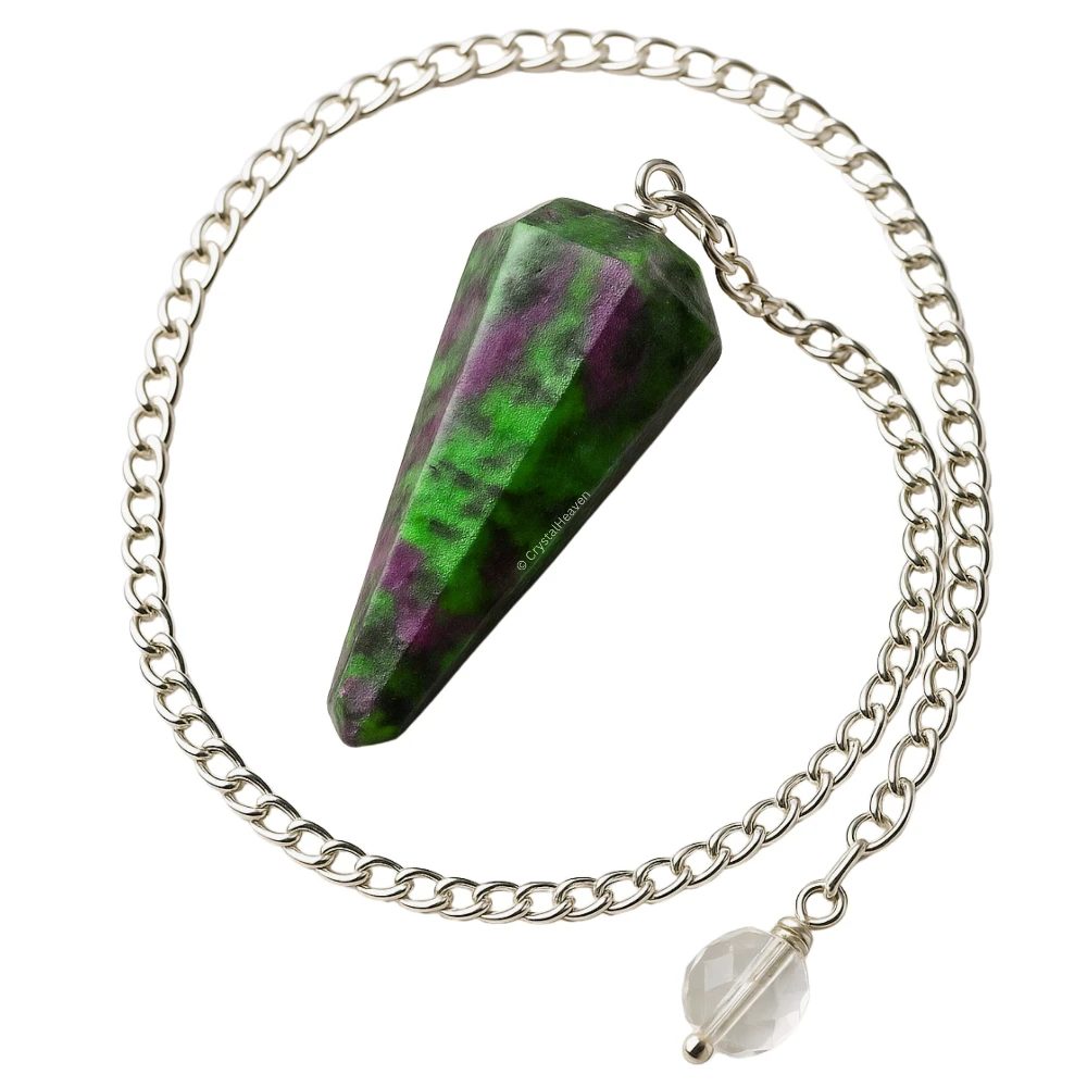 Ruby Zoisite Pendulum