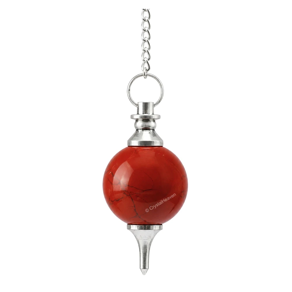 Red Jasper Ball Pendulum