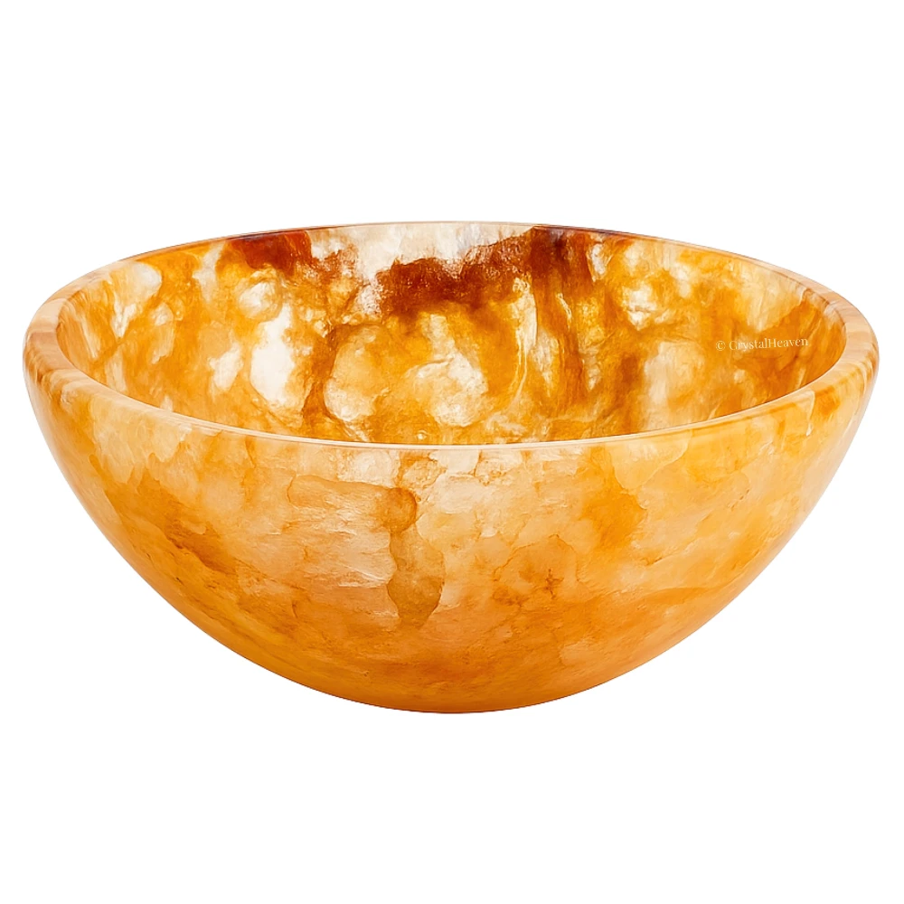 Golden Quartz Crystal Bowl - 3 Inch
