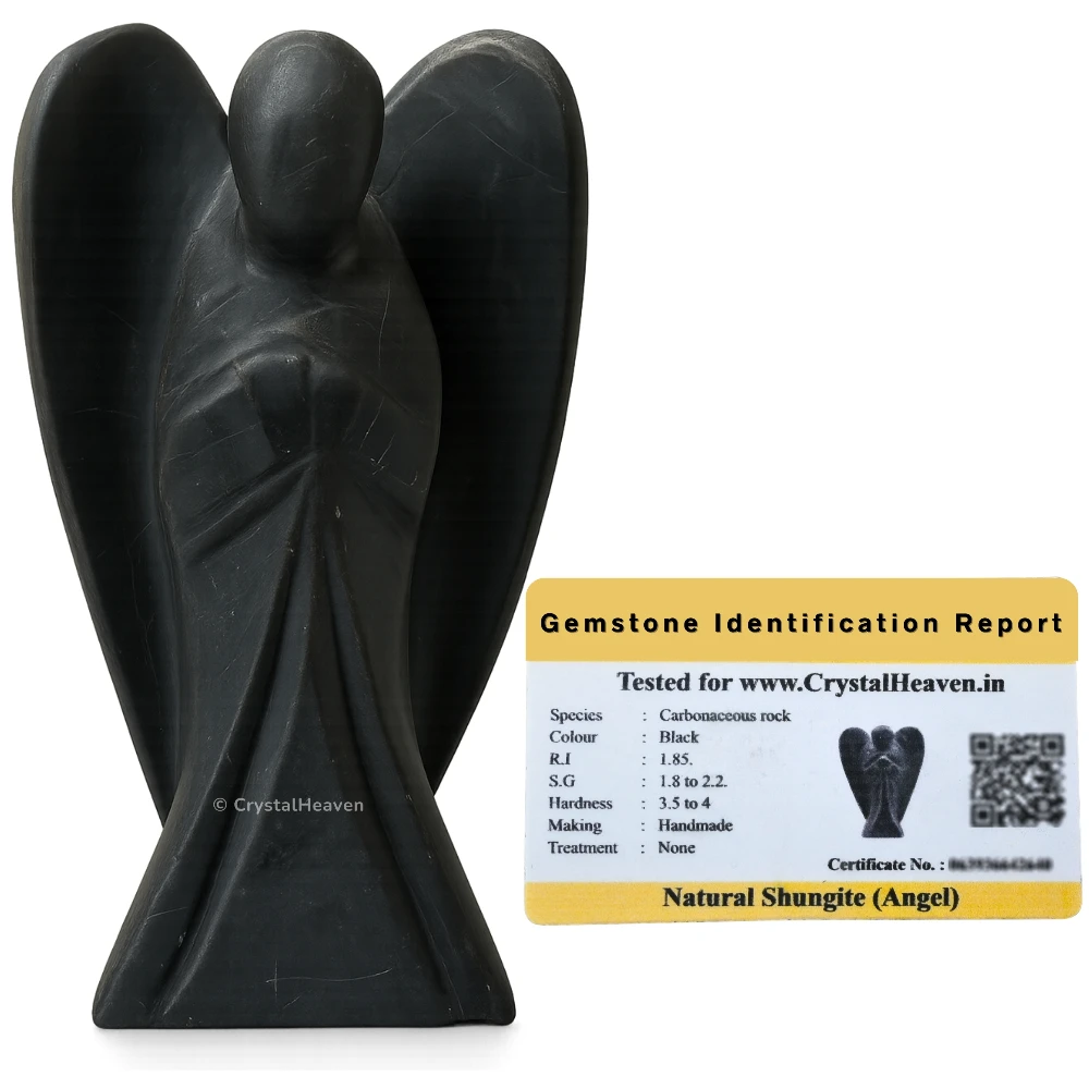 Shungite Angel (1.5 Inch)