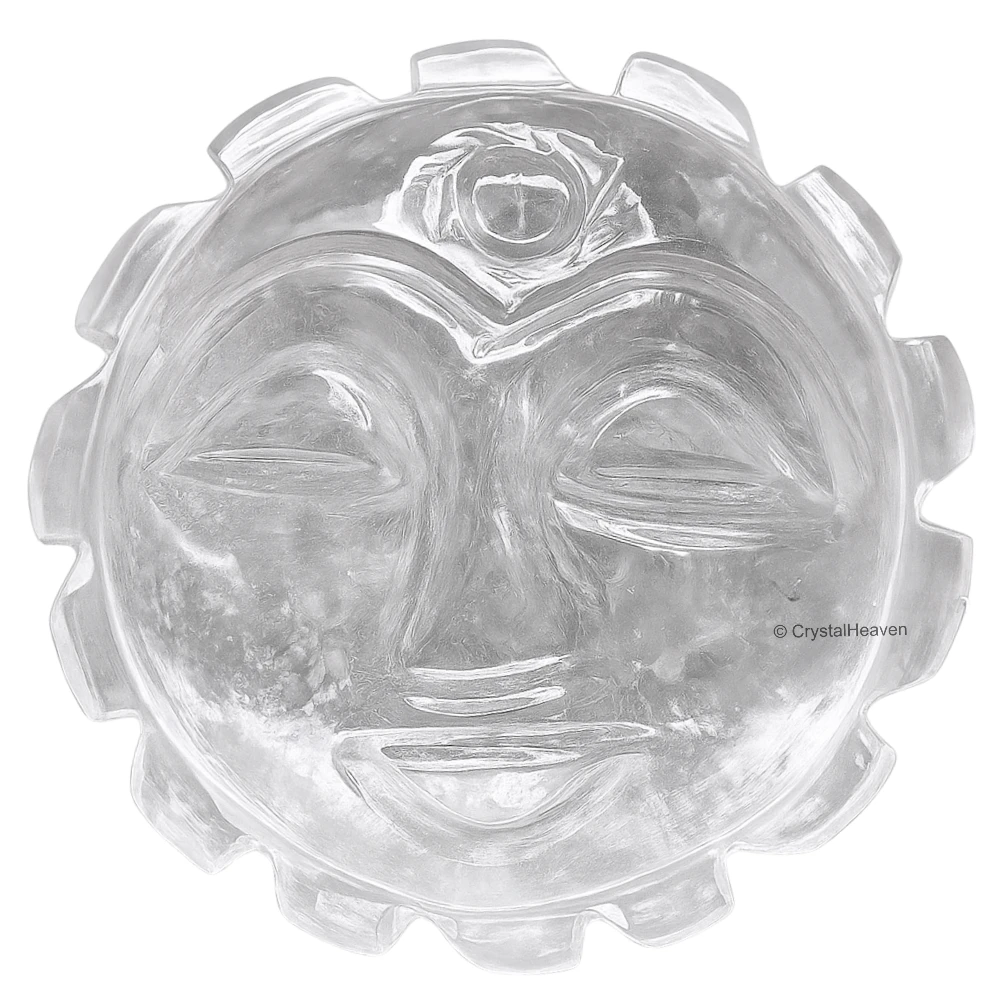 Sphatik Sun Face