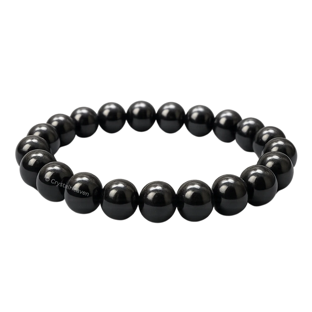 Black Obsidian Bracelet (Elastic)