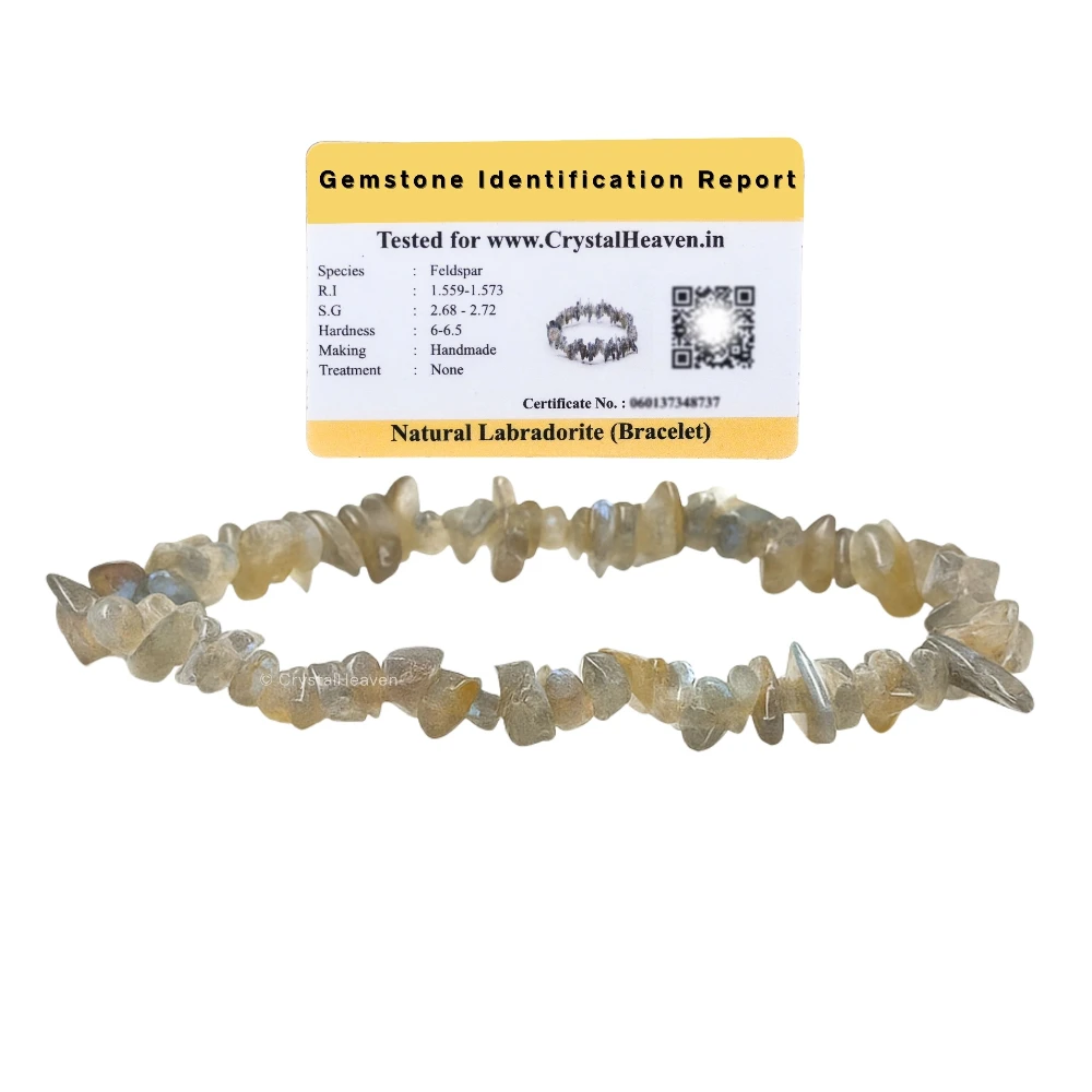 Labradorite Chips Bracelet