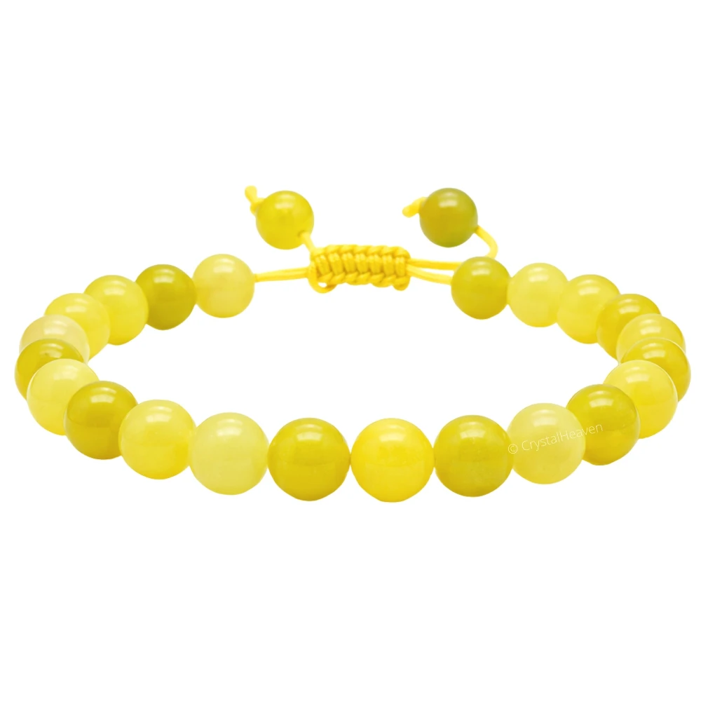 Lemon Jade Bracelet (Adjustable)