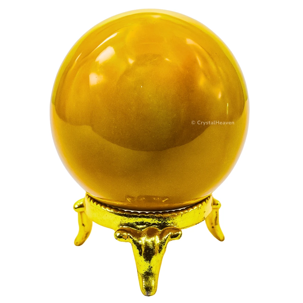Yellow Jasper Sphere