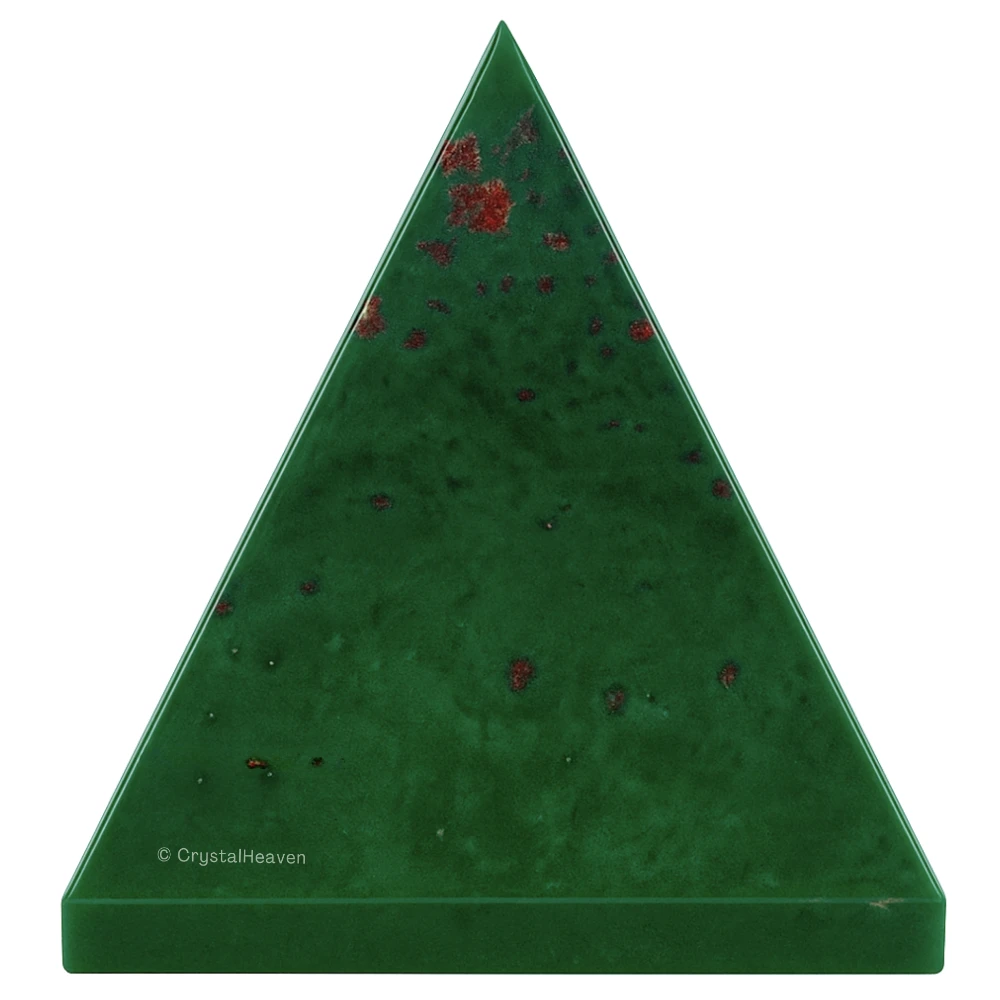 Bloodstone Pyramid (1.5 Inch)