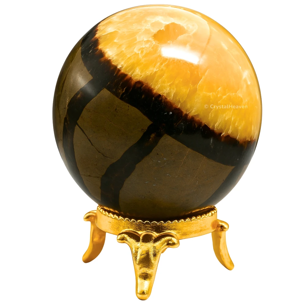 Septarian Sphere (1.5 Inch)
