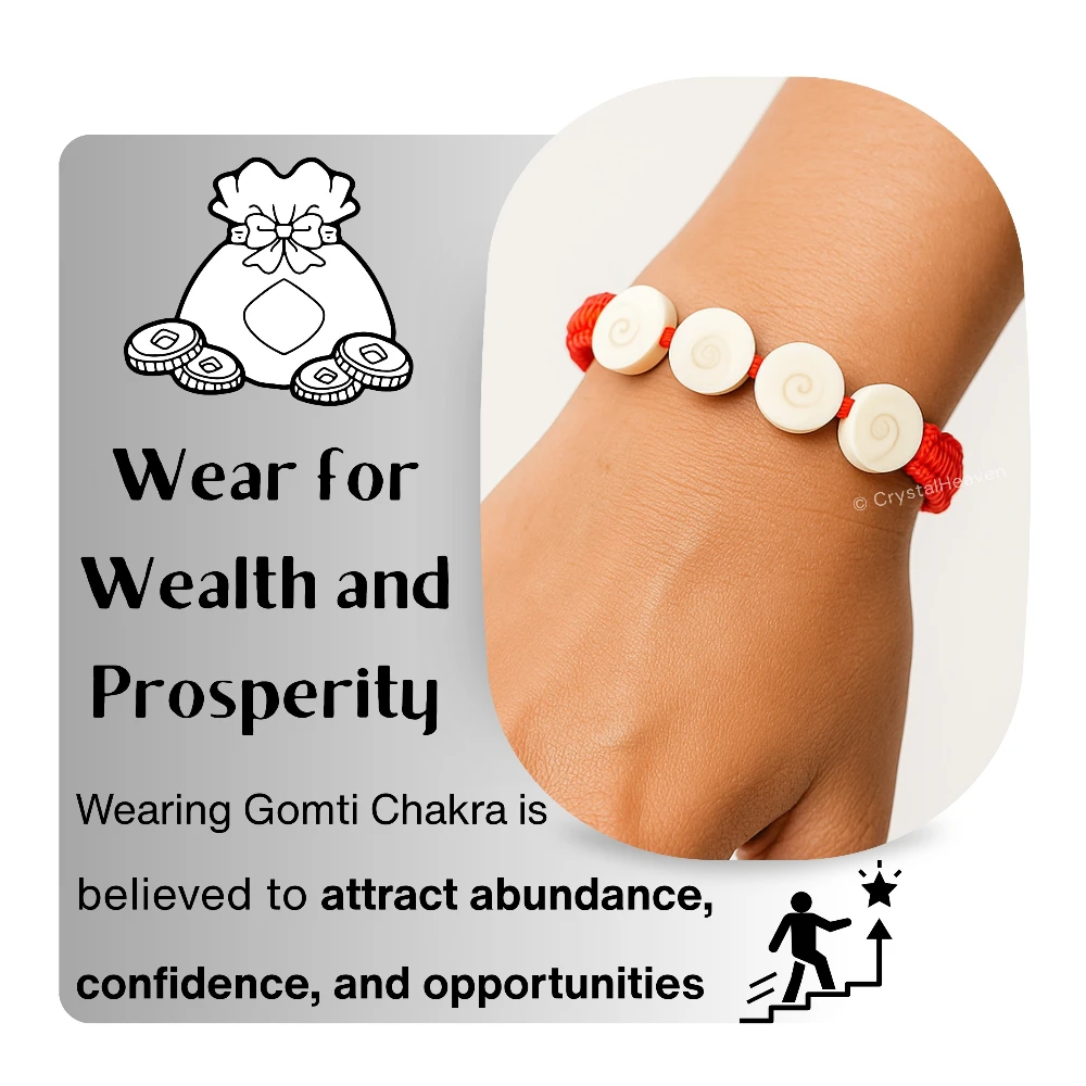 Gomti Chakra Bracelet (Adjustable)