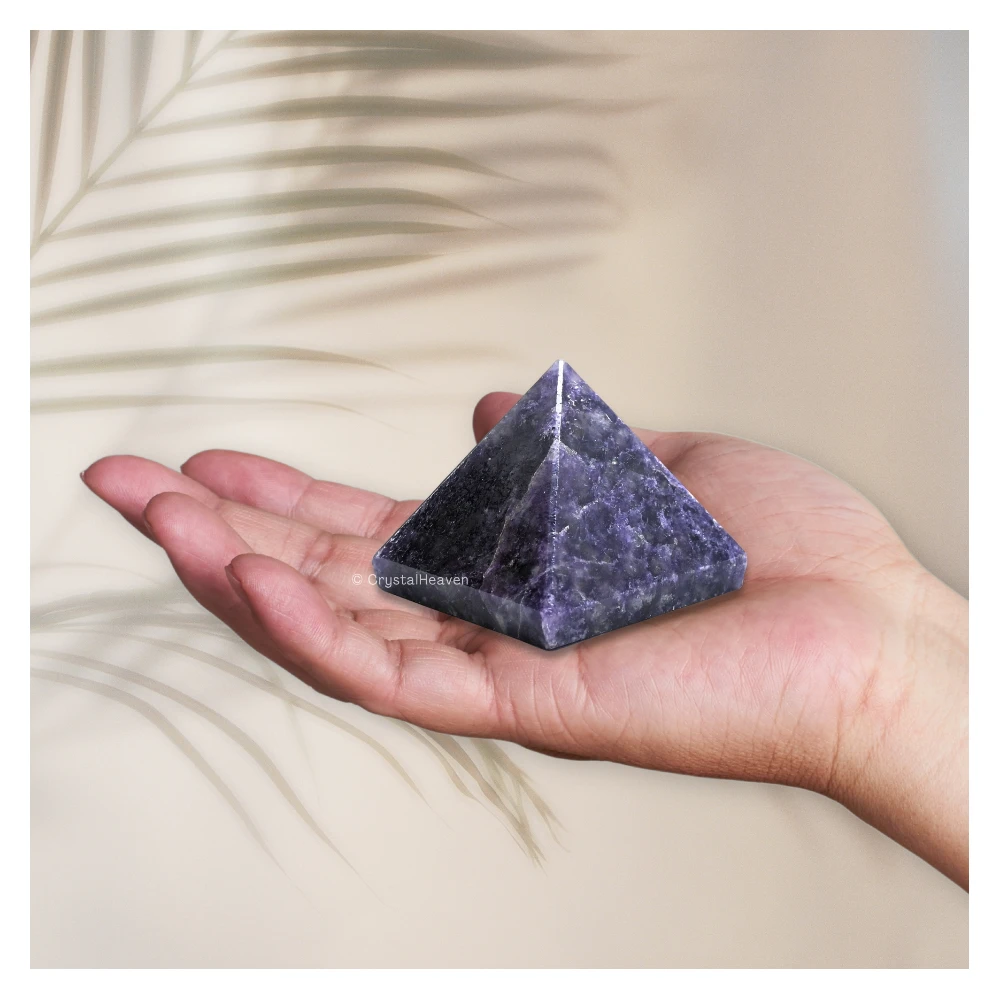 Lepidolite Pyramid (1.5 Inch)