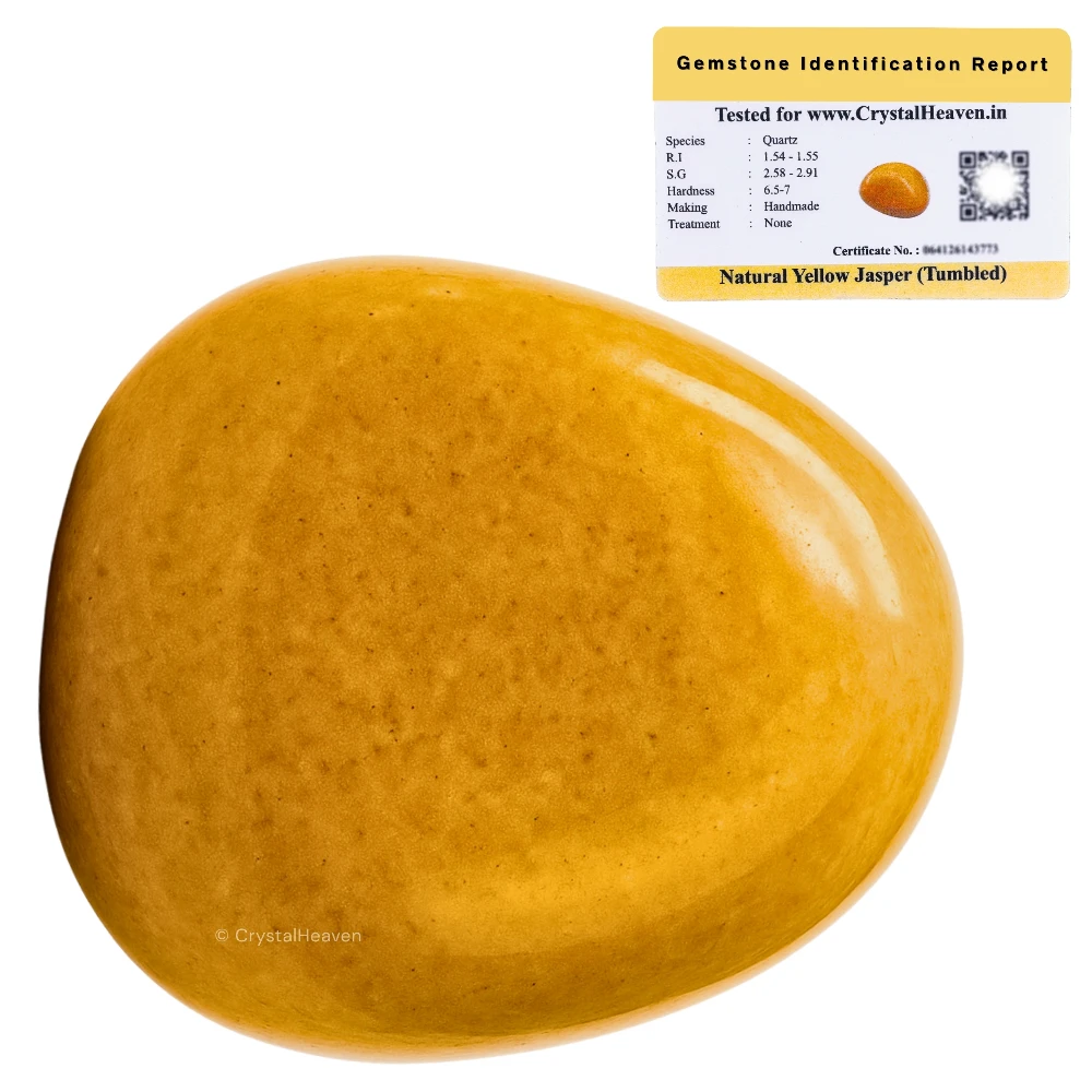 Tumbled Yellow Jasper Stones (30 Gram)