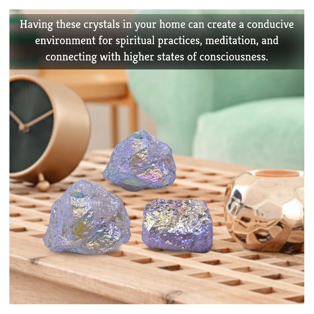 Raw Angel Aura Rose Quartz Crystals (1 Piece)