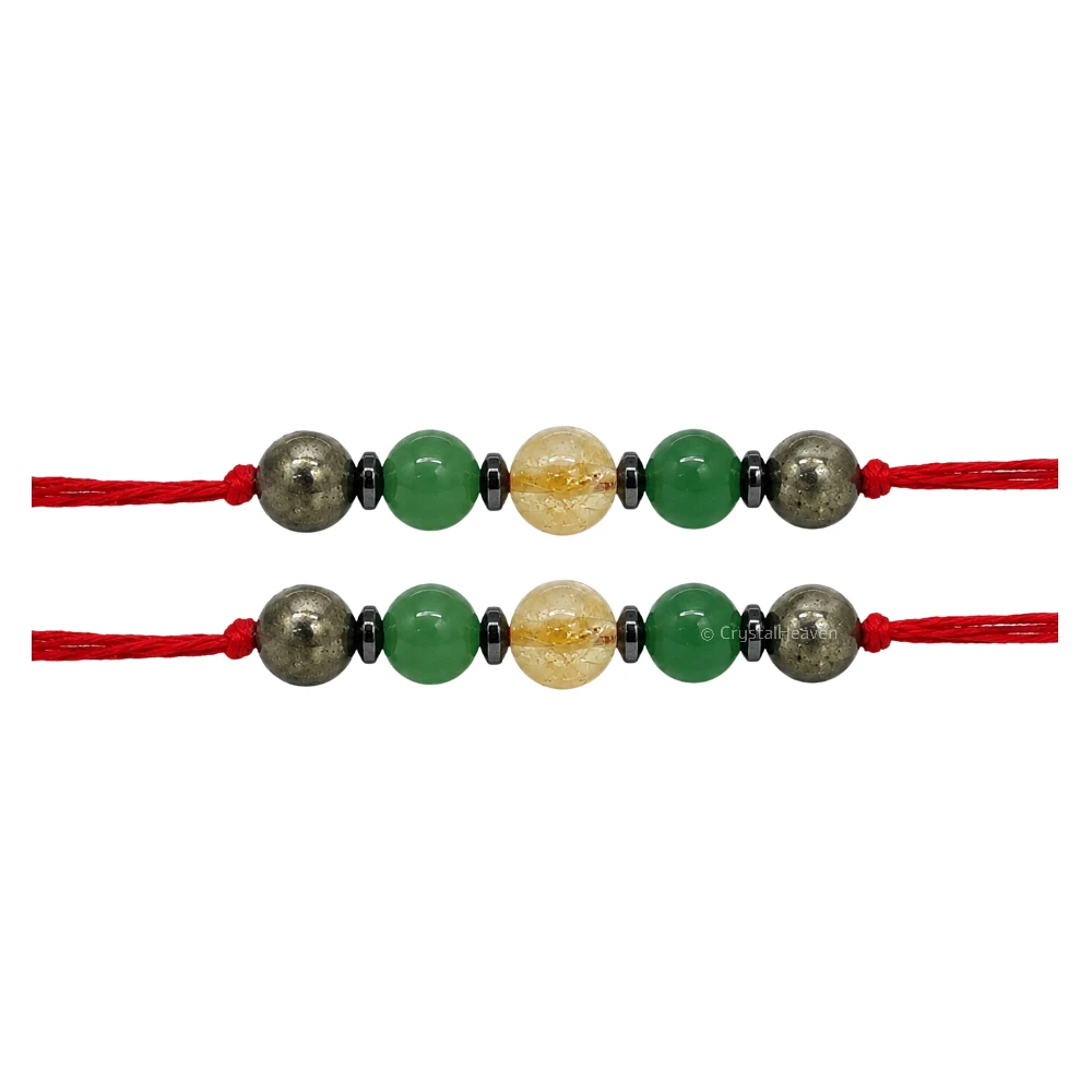Money and Success Rakhi for Brother (Set of 2)