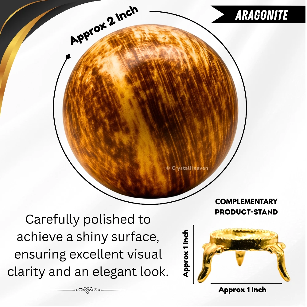 Aragonite Sphere (2 Inch)