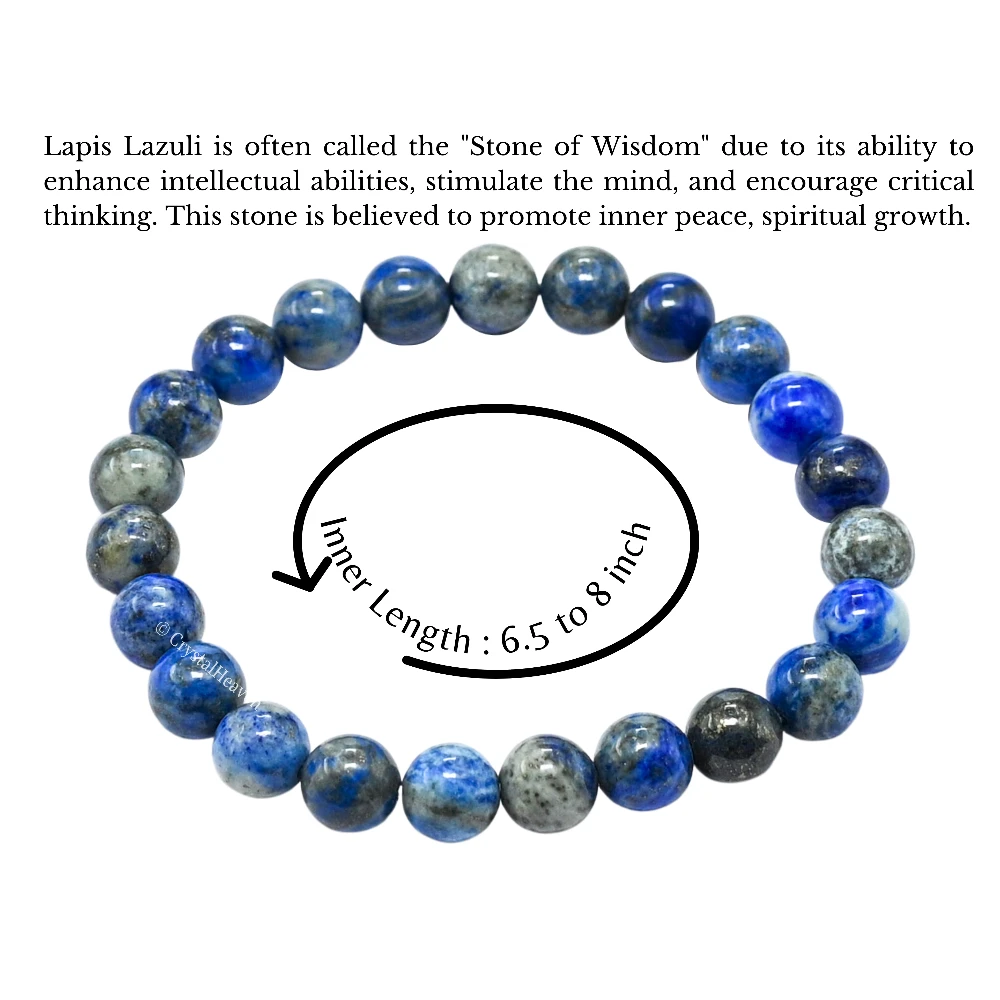 Lapis Lazuli Bracelet (Elastic)