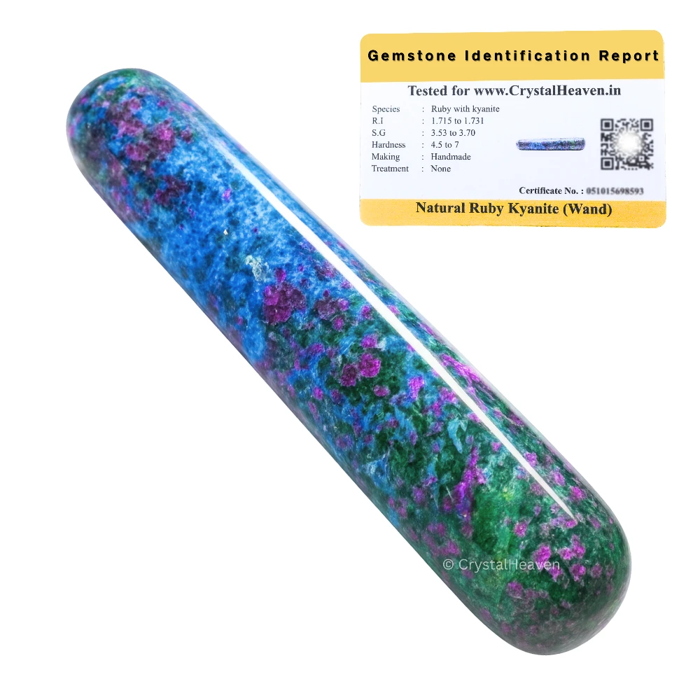 Ruby Kyanite Wand