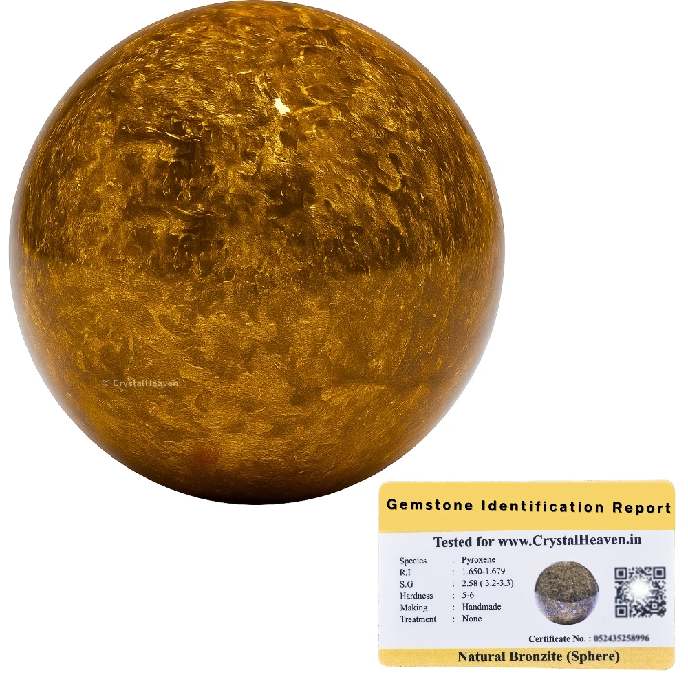 Bronzite Sphere (2 Inch)