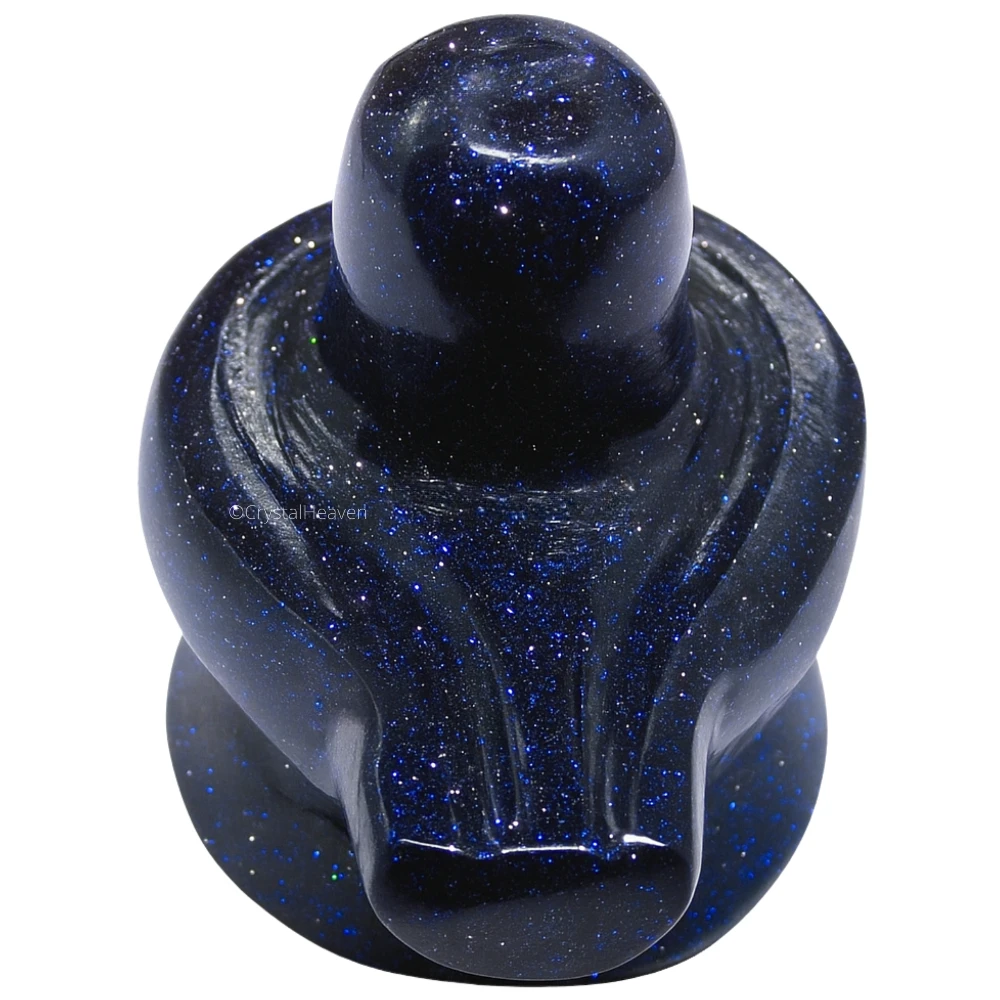 Blue Goldstone Shivling