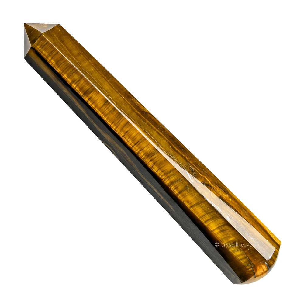 Tiger Eye Wand (Faceted)