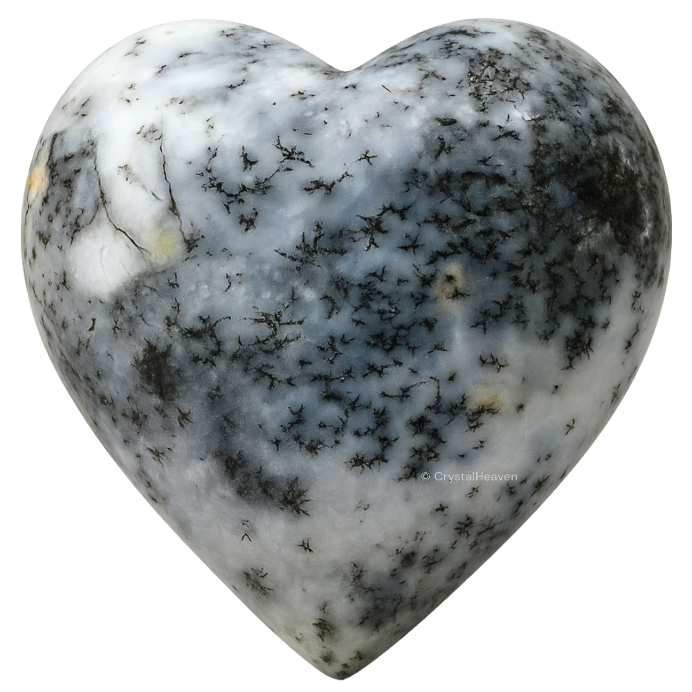 Dendrite opal Heart