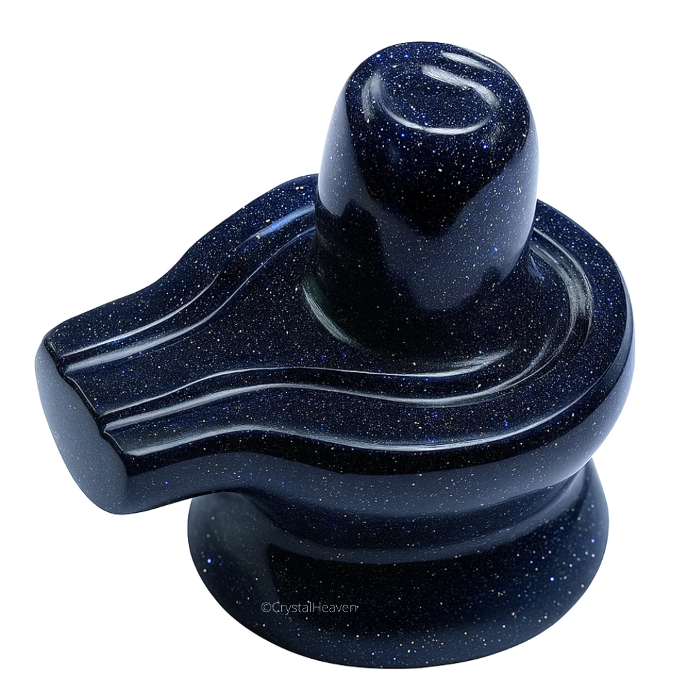 Blue Goldstone Shivling