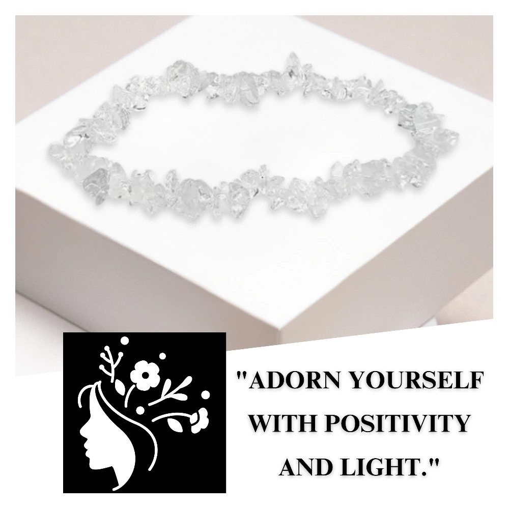 Clear Quartz Chips Bracelet