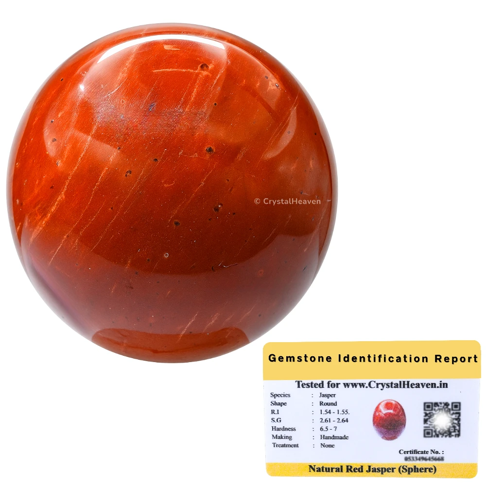 Red Jasper Sphere (2 Inch)