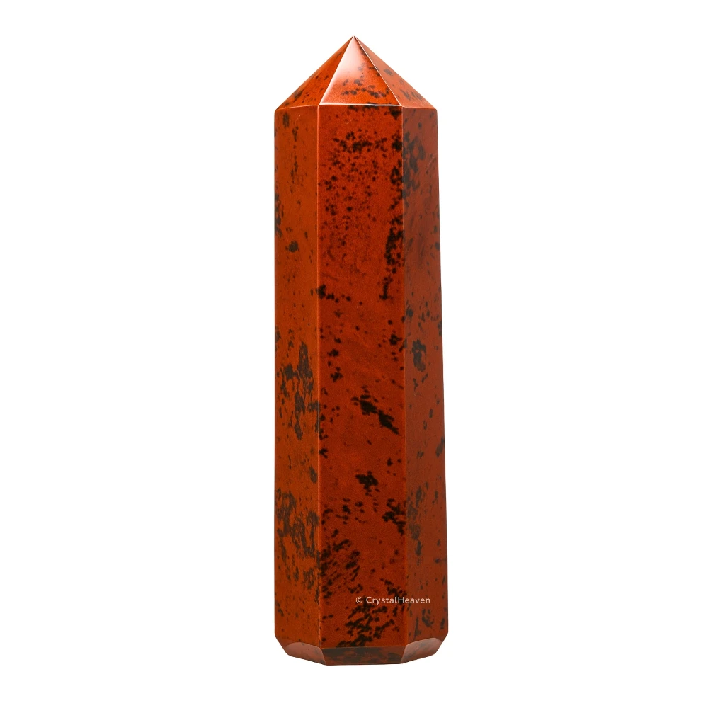 Large Mahogany Obsidian Crystal Tower