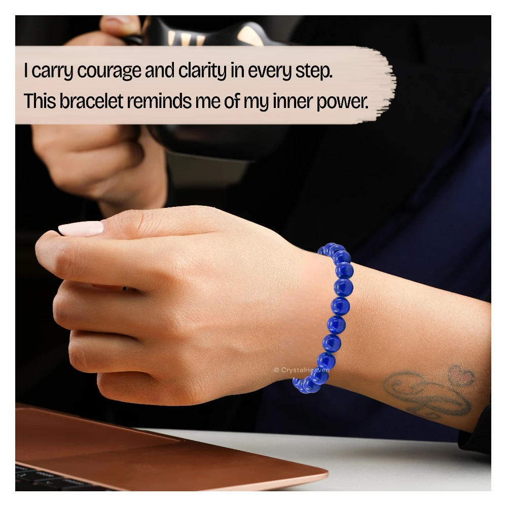 Lapis Lazuli Onyx Bracelet (Adjustable)