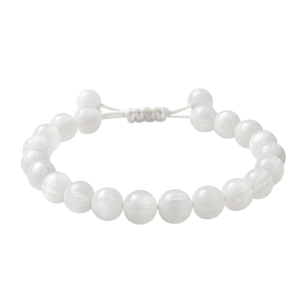Selenite Bracelet (Adjustable)