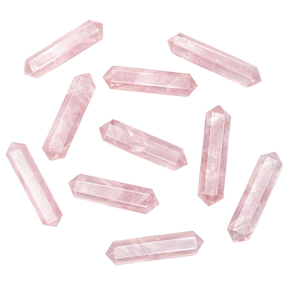 Rose Quartz Pencil Points (Double Terminated)