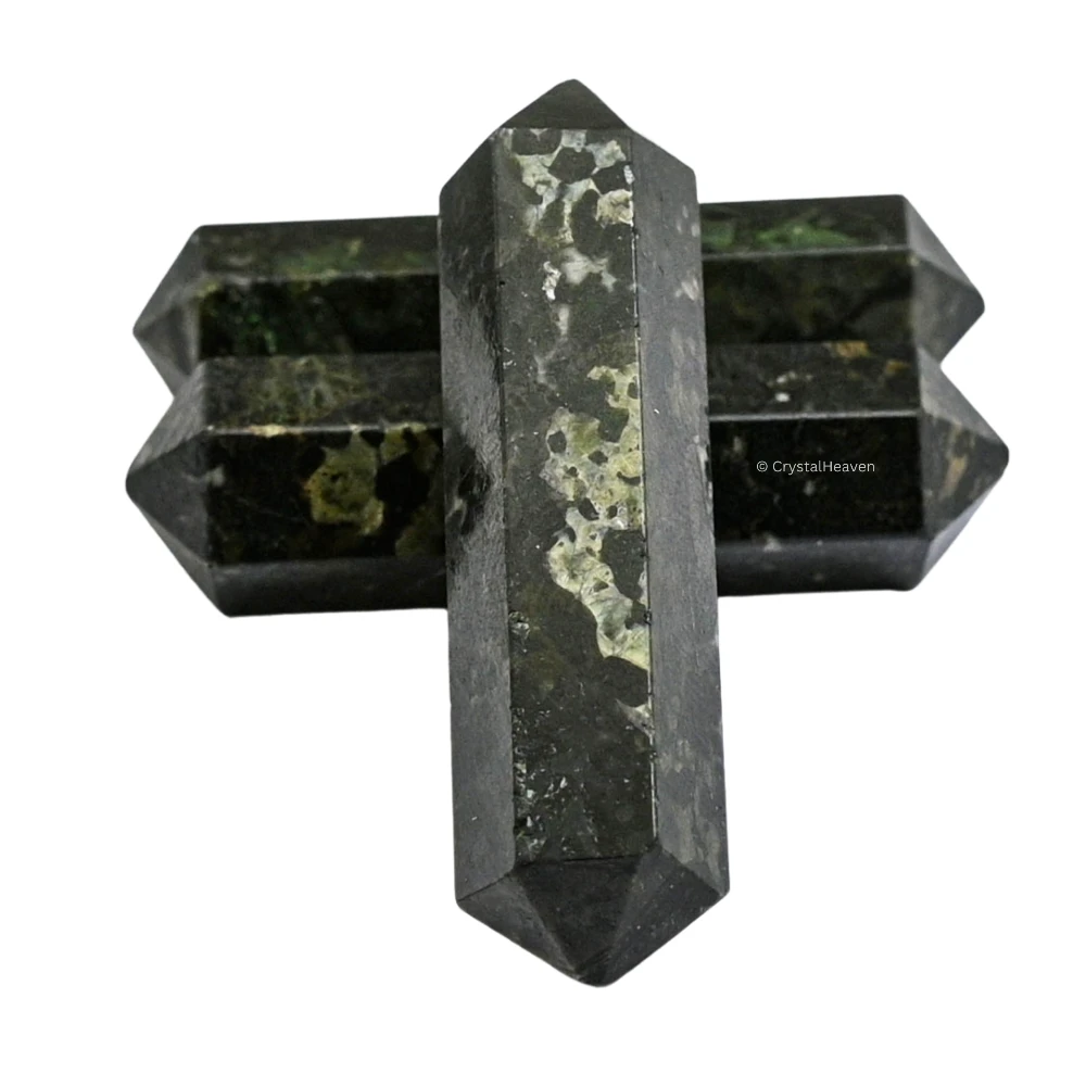 Nuummite Pencil Points (Double Terminated) (Set of 3)