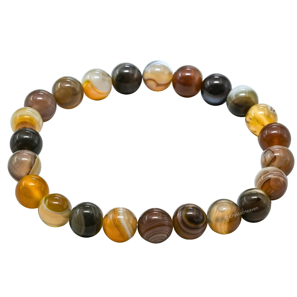 Botswana Agate Bracelet (Elastic)