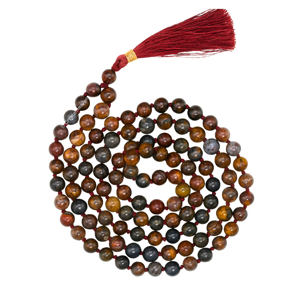 Pietersite Japa Mala (Hand Knotted)