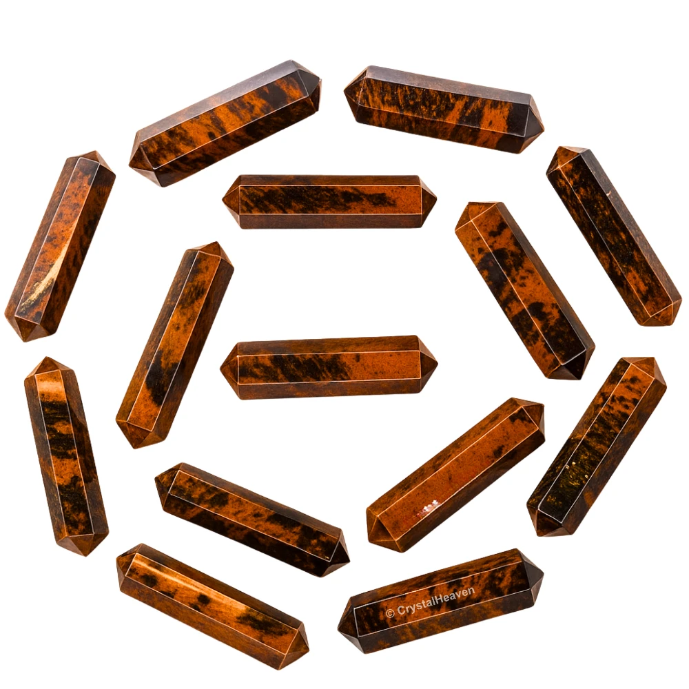 Mahogany Obsidian Pencil Points (Double Terminated) (Set of 3)