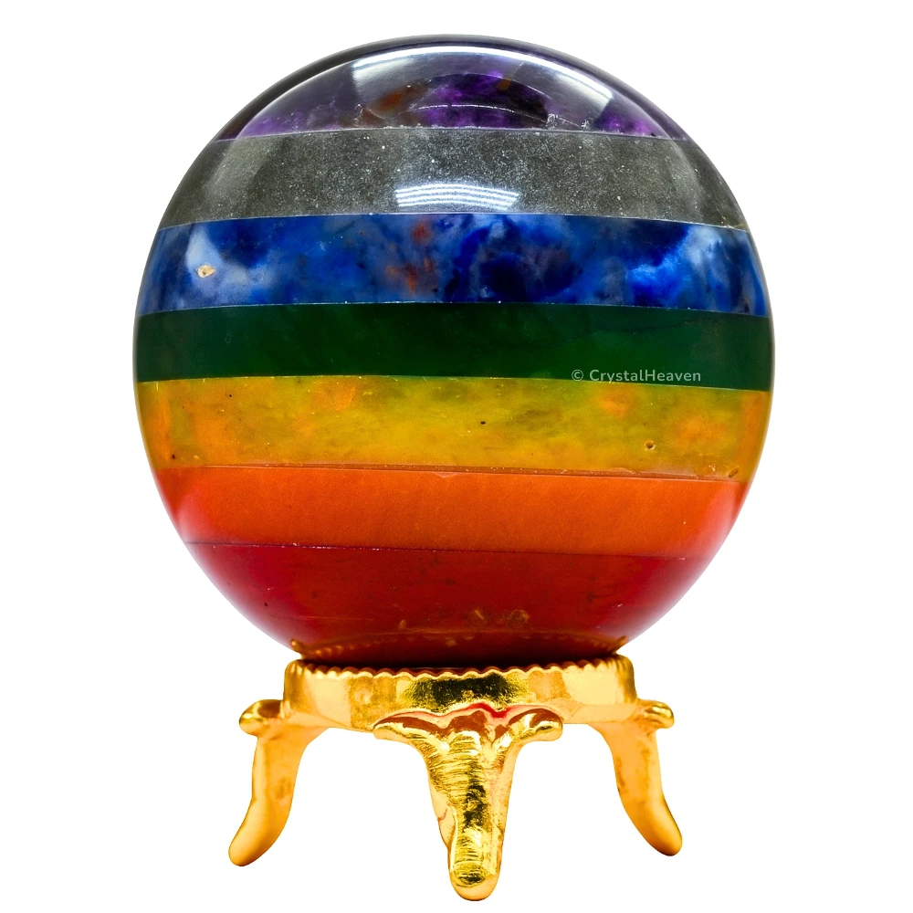 7 Chakra Sphere (1.5 Inch)