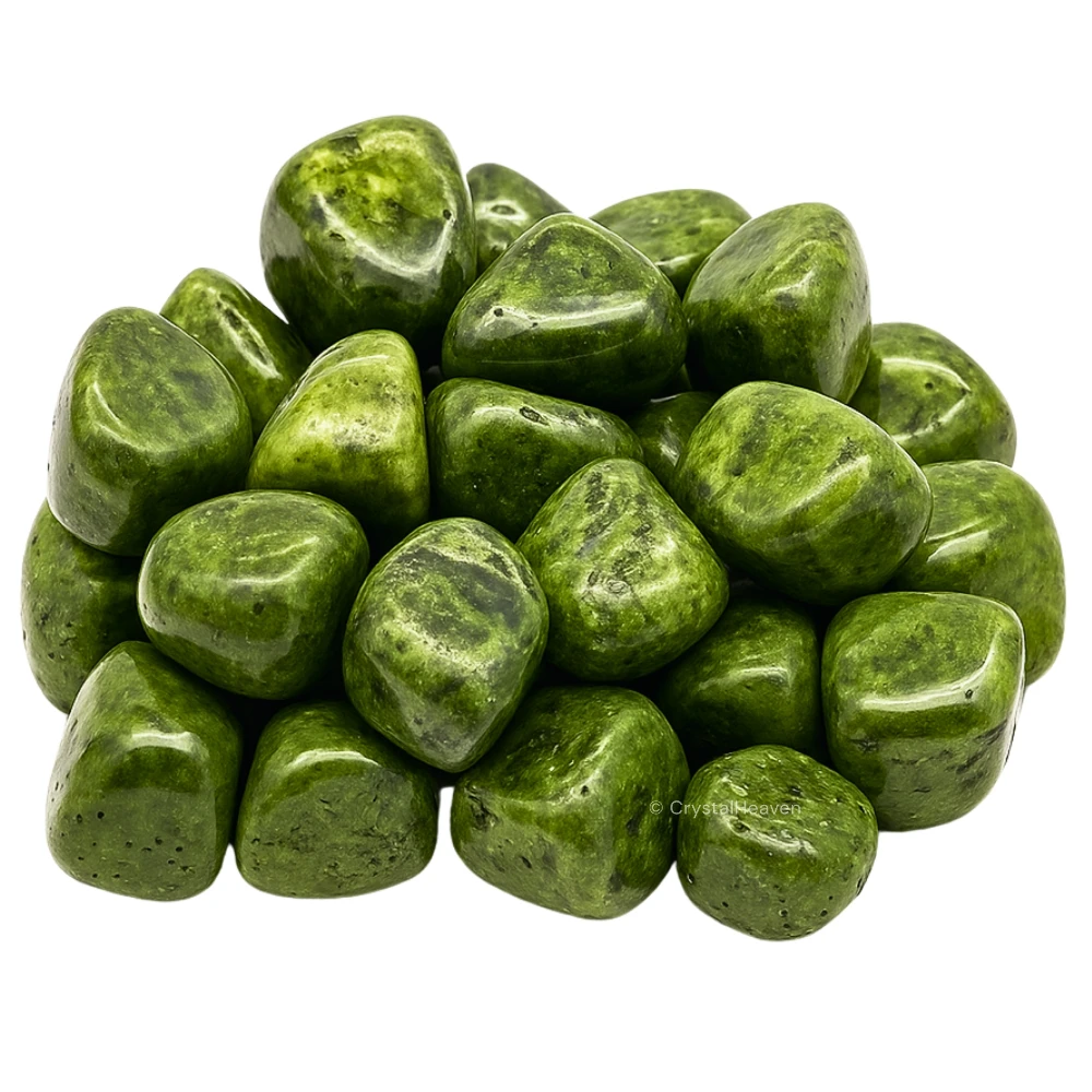 Tumbled Green Tourmaline with Matrix Stones (30 Gram)
