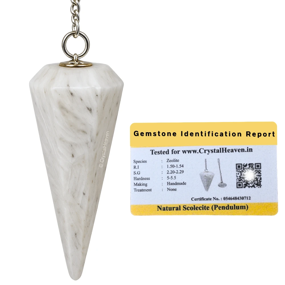 Scolecite Pendulum