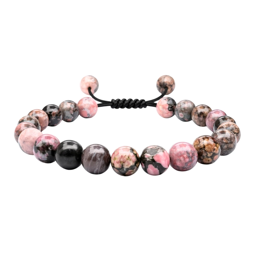 Rhodonite Bracelet (Adjustable)