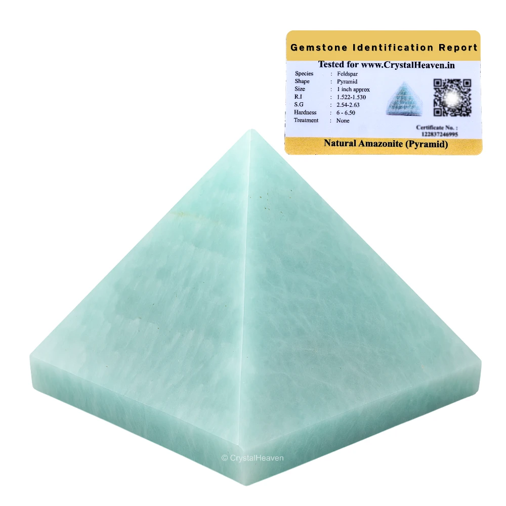 Amazonite Pyramid (1 Inch)