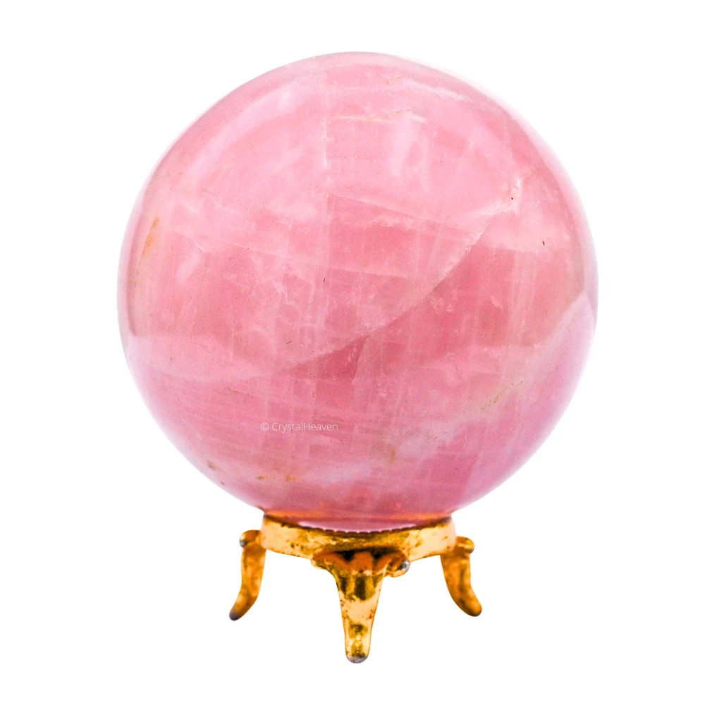 Large Rose Quartz Sphere (3 Inch)