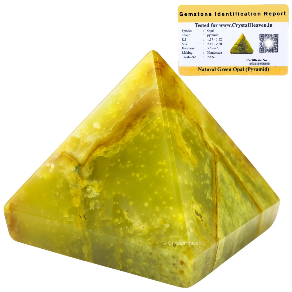 Green Opal Pyramid (2 Inch)