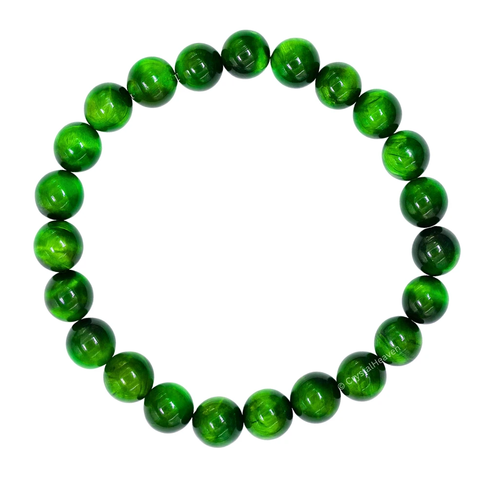Green Tiger Eye Bracelet (Elastic)