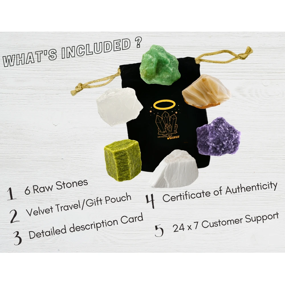 Emotional Trauma Raw Crystals Set