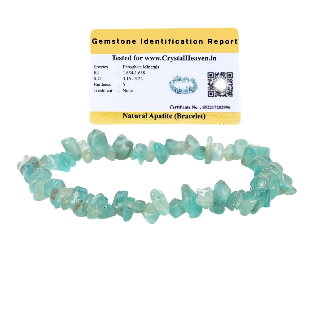 Apatite Chips Bracelet