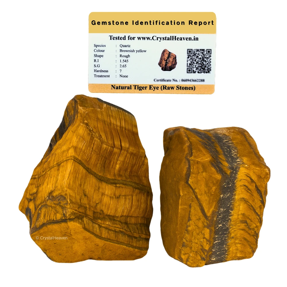 Raw Tiger Eye Crystals (1 Piece)