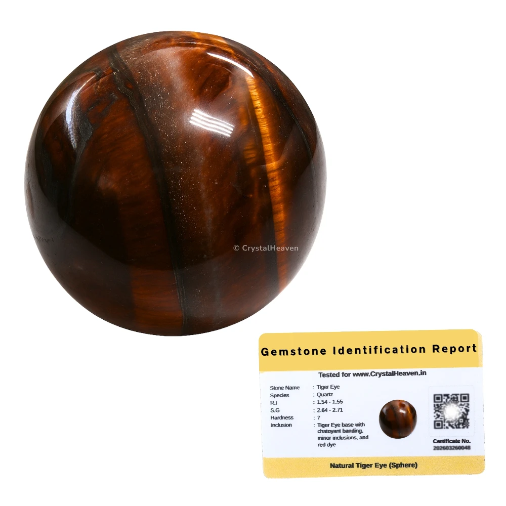Red Tiger Eye Sphere (2 Inch)