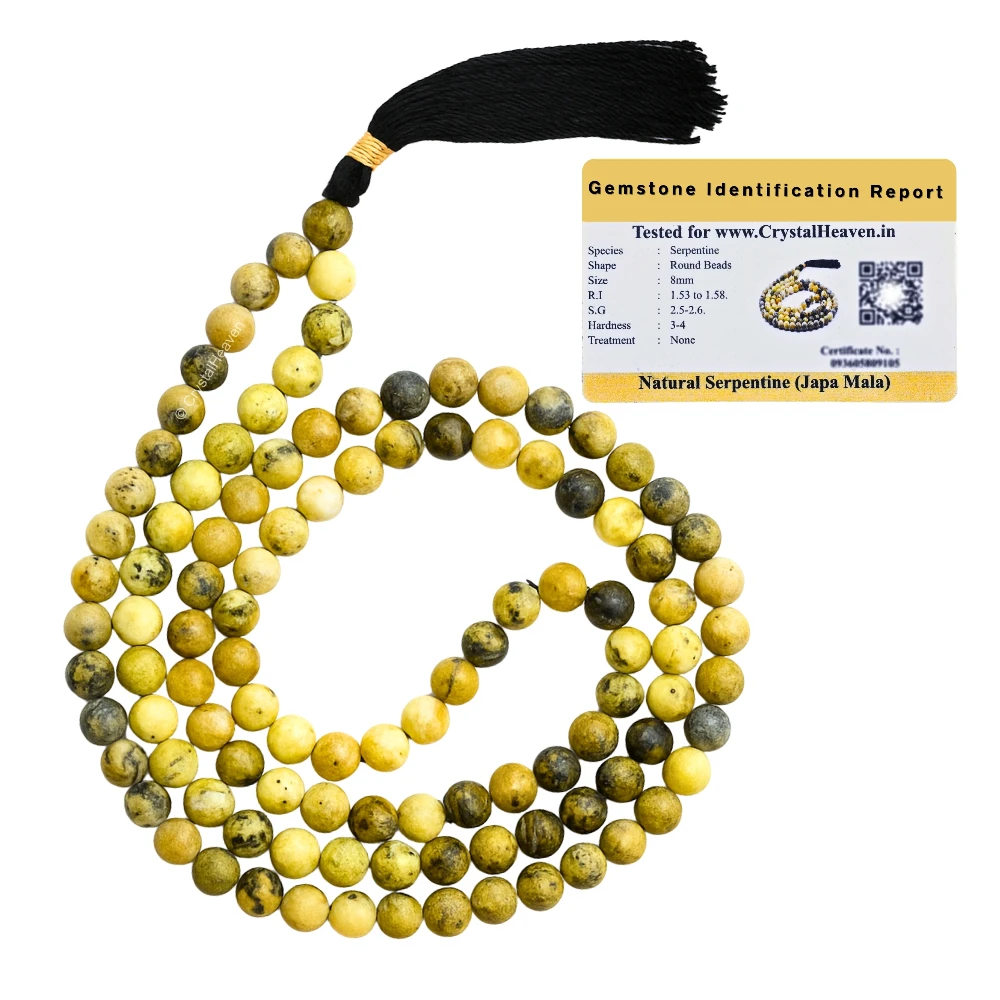 Serpentine Japa Mala (Without Knot)