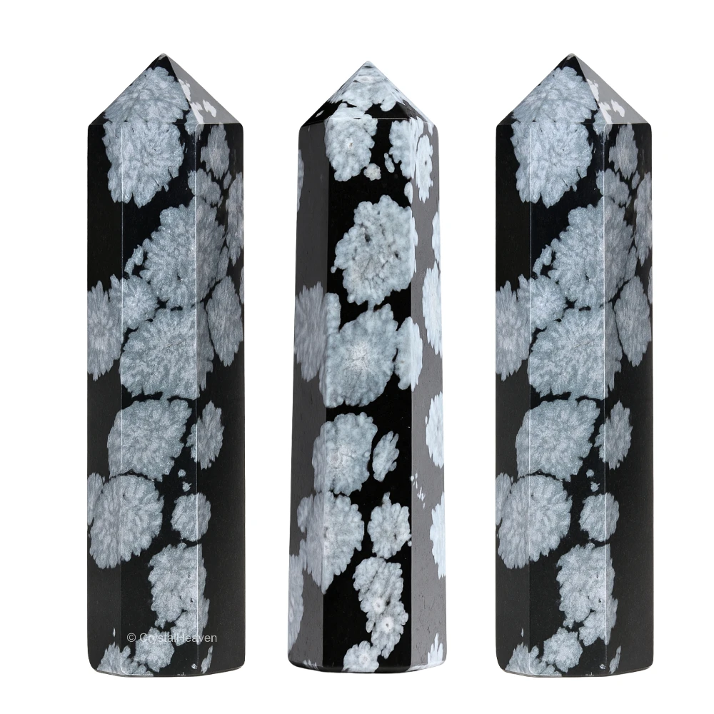 Snowflake Obsidian Pencil Points